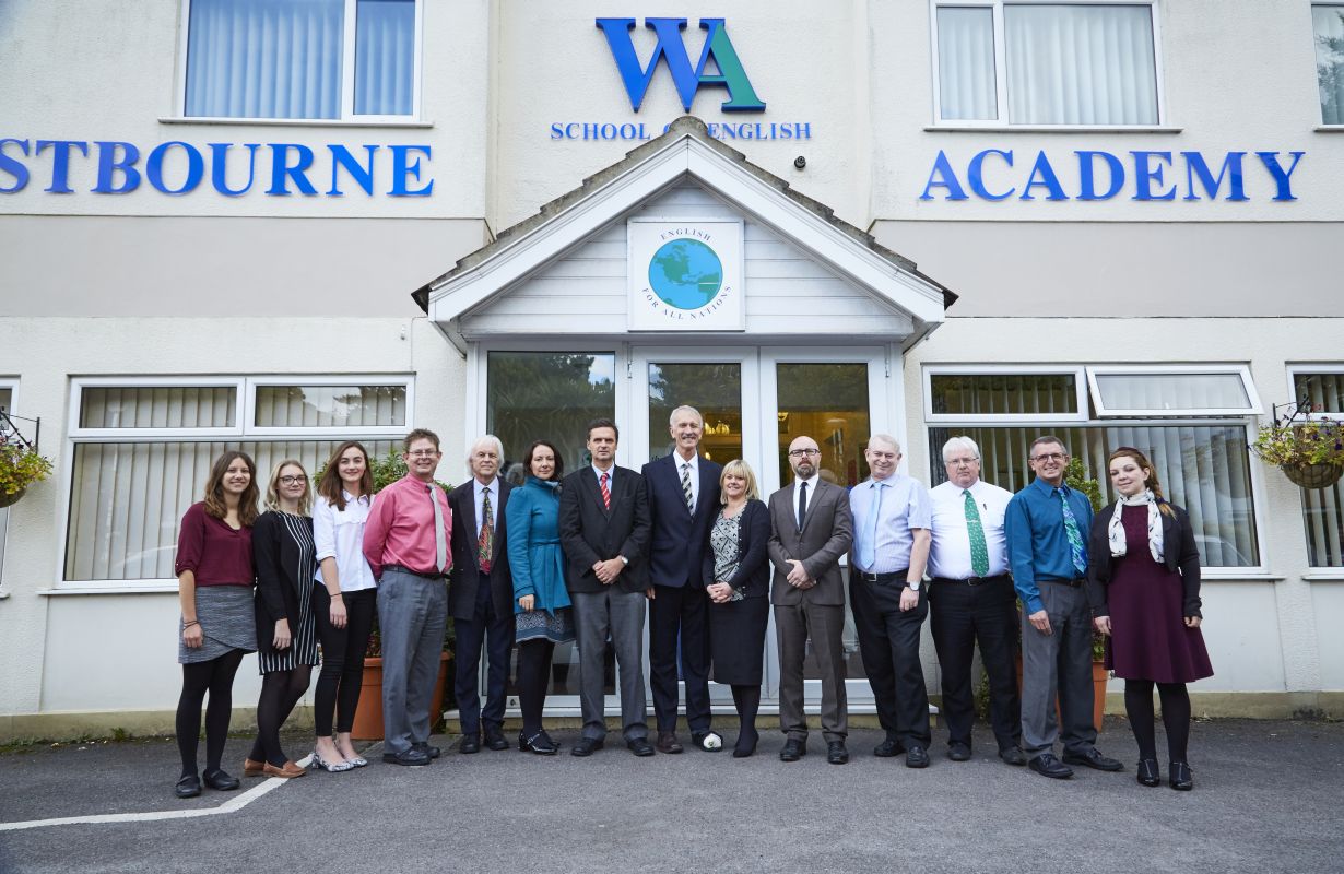 L'équipe d'enseignants à la Westbourne Academy 2017