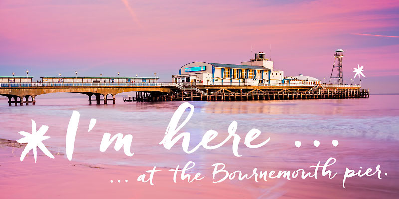 I'm here ... at the Bournemouth Pier.